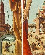 COSSA, Francesco del St Peter and St John the Baptist, details (Griffoni Polyptych) sdf Germany oil painting artist